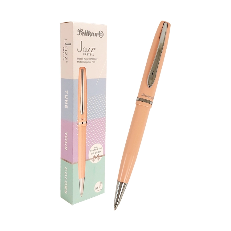 Boligrafo Lapicera Pelikan Jazz Pastel Damasco en Caja Art.L827041